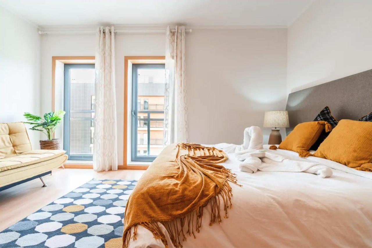 Oceanview Luxury Amazing Views And Pool Apartment Olhao Bagian luar foto