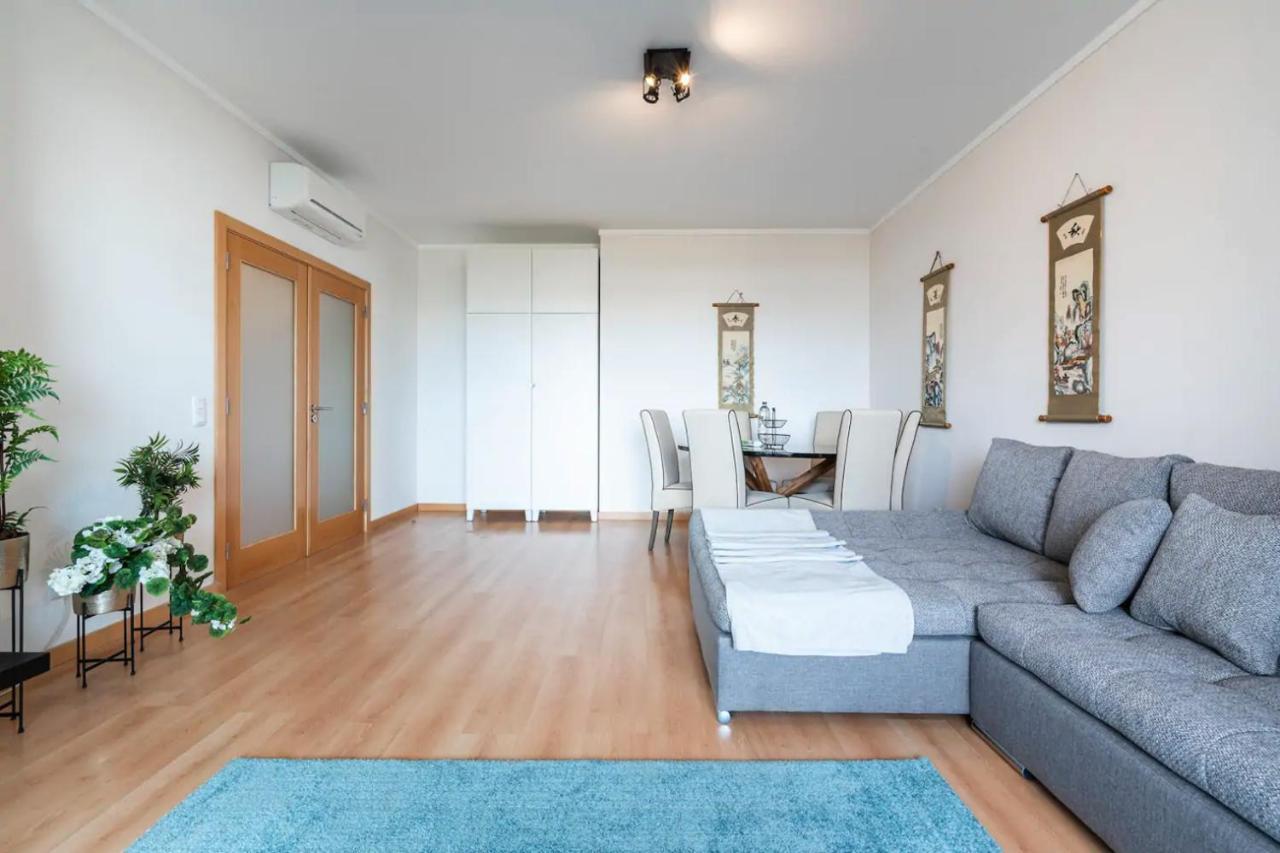 Oceanview Luxury Amazing Views And Pool Apartment Olhao Bagian luar foto