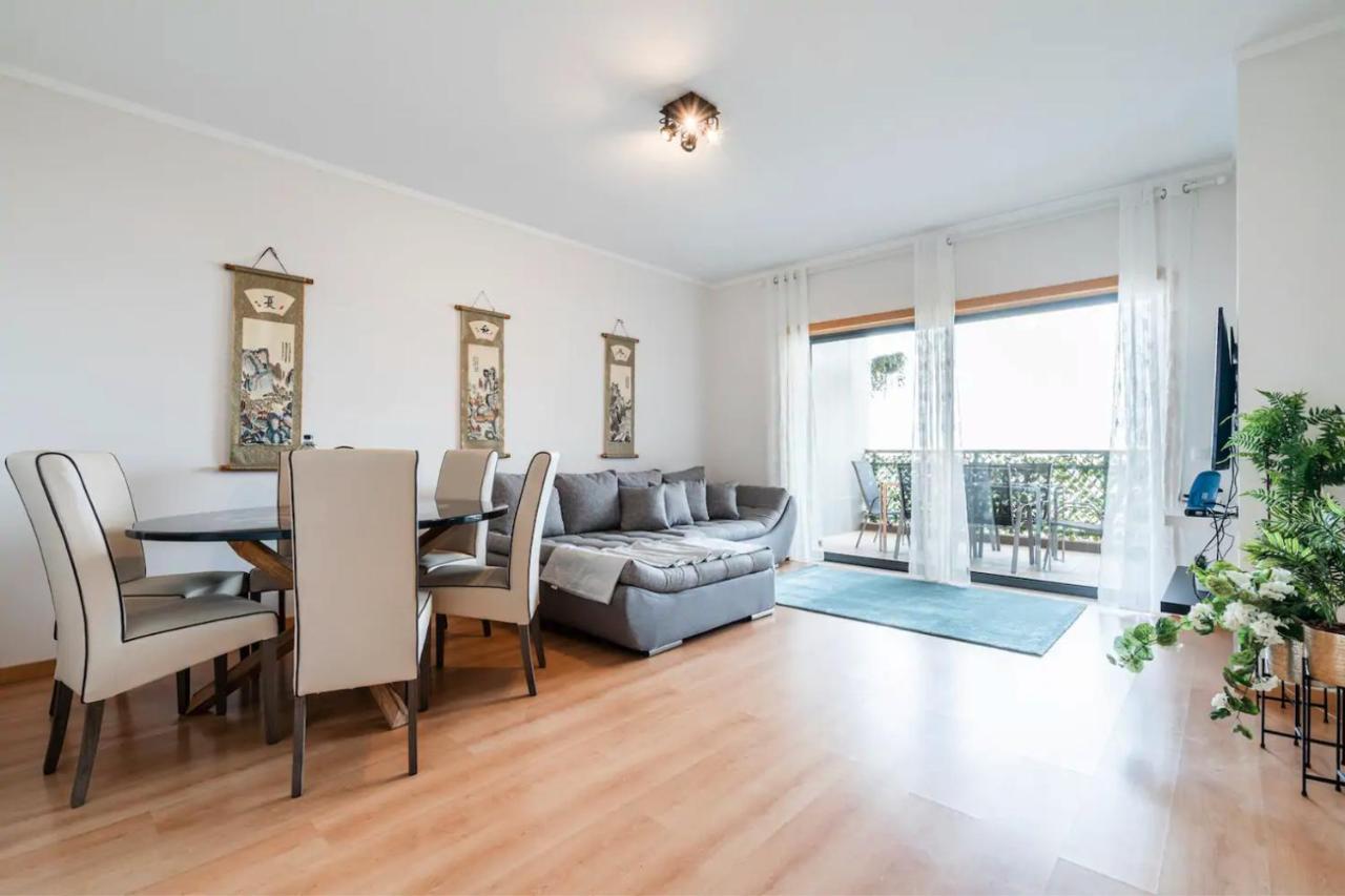 Oceanview Luxury Amazing Views And Pool Apartment Olhao Bagian luar foto